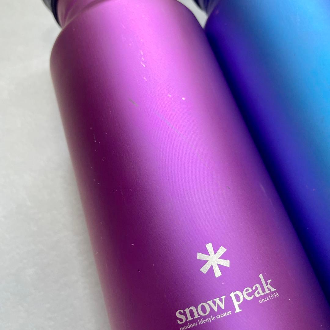 展示品スノーピーク( peak) オーロラボトル800 箱無し2個セット