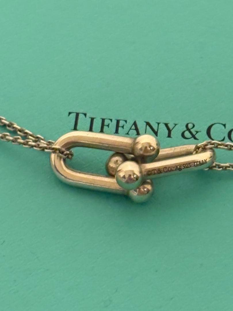 ティファニー　ハードウェア　ラージ ダブル リンク ペンダント