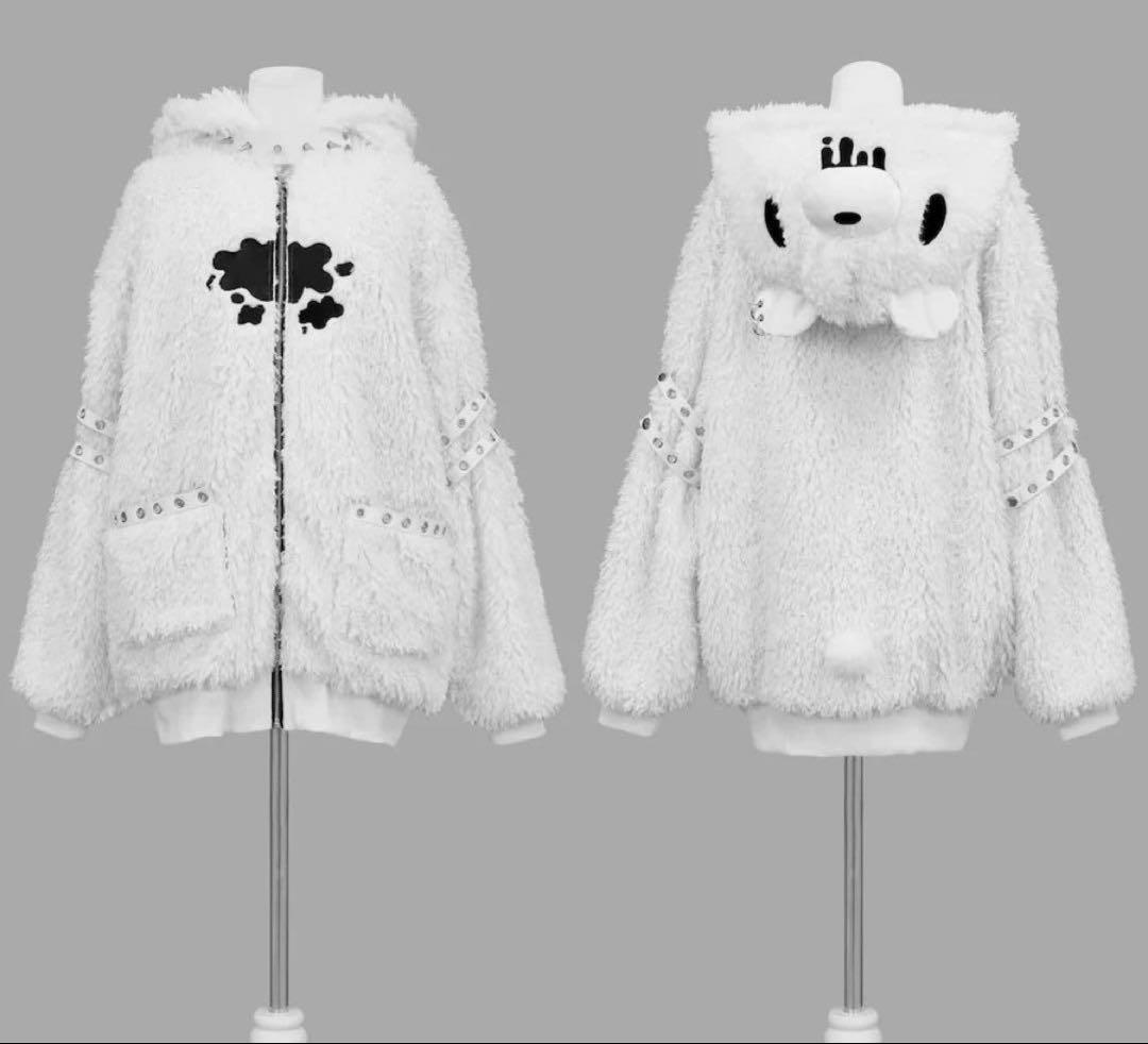 [DimMoire] GLOOMY×DimMoire Fleece Hoodie