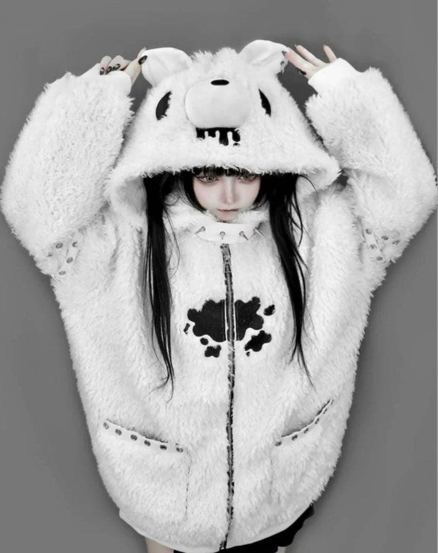 [DimMoire] GLOOMY×DimMoire Fleece Hoodie