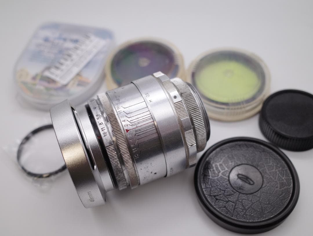 33【希少】初期型　Helios1950年製造　ヘリオス44　アダプター付