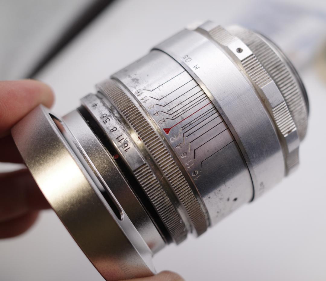 33【希少】初期型　Helios1950年製造　ヘリオス44　アダプター付