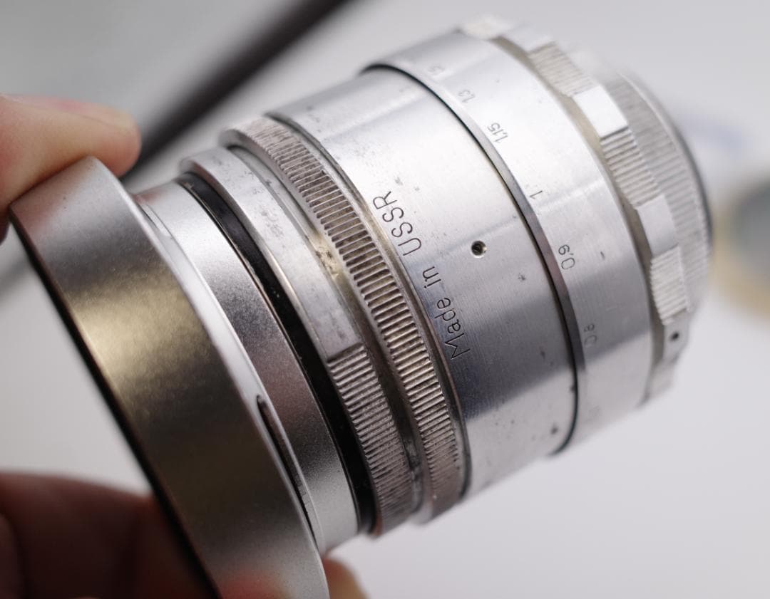 33【希少】初期型　Helios1950年製造　ヘリオス44　アダプター付