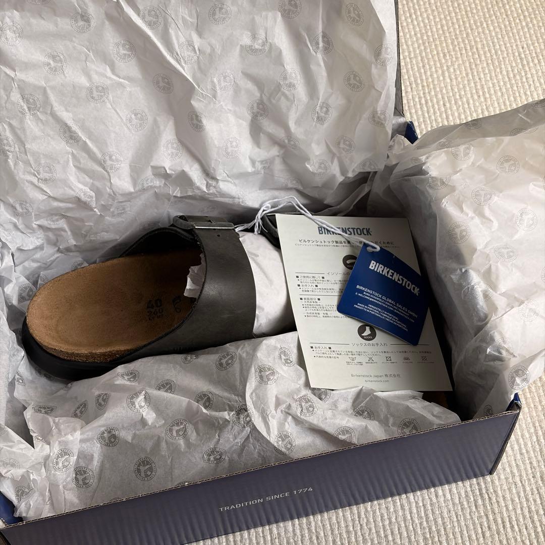 【室内着用のみ】SIze 40 ビルケンシュトック アリゾナ クロスタウン