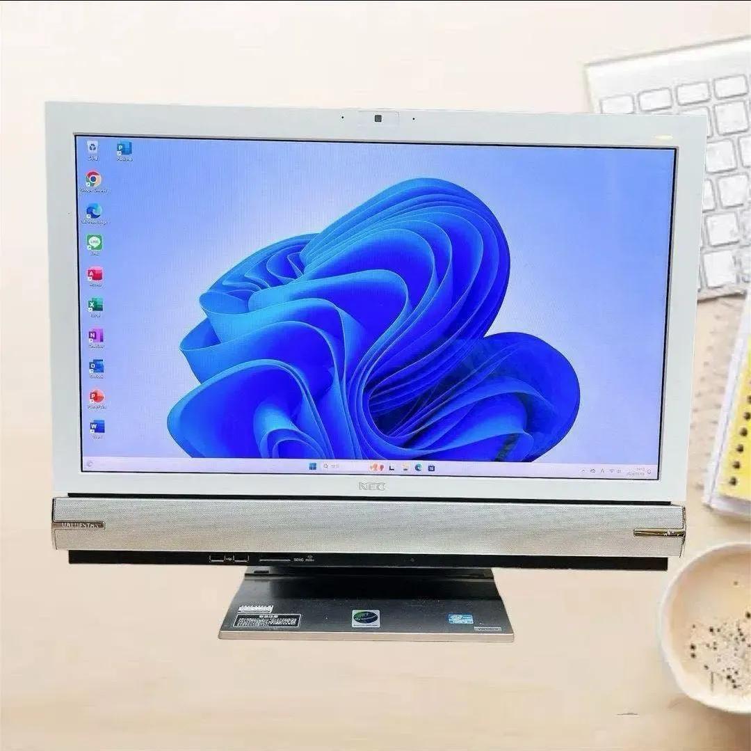 【高性能一体型パソコン】NEC Win11 Office搭載 事務作業に最適