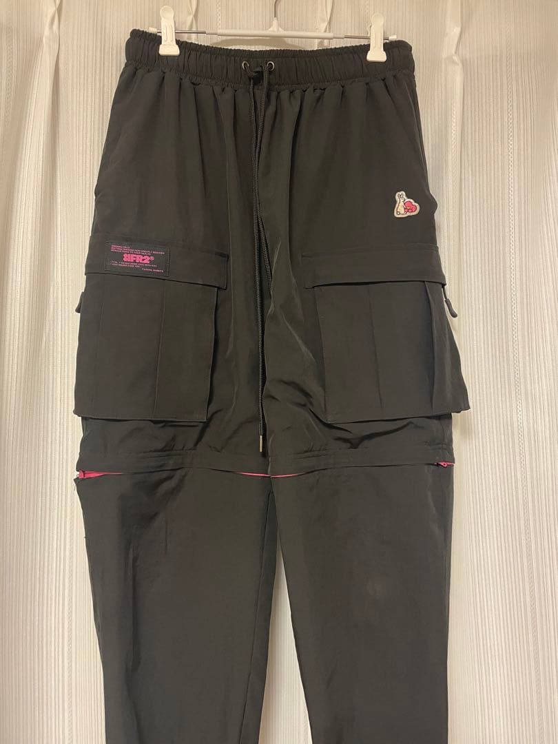 【美品】FR2 2way stretch cargo pants 梅 廃盤商品