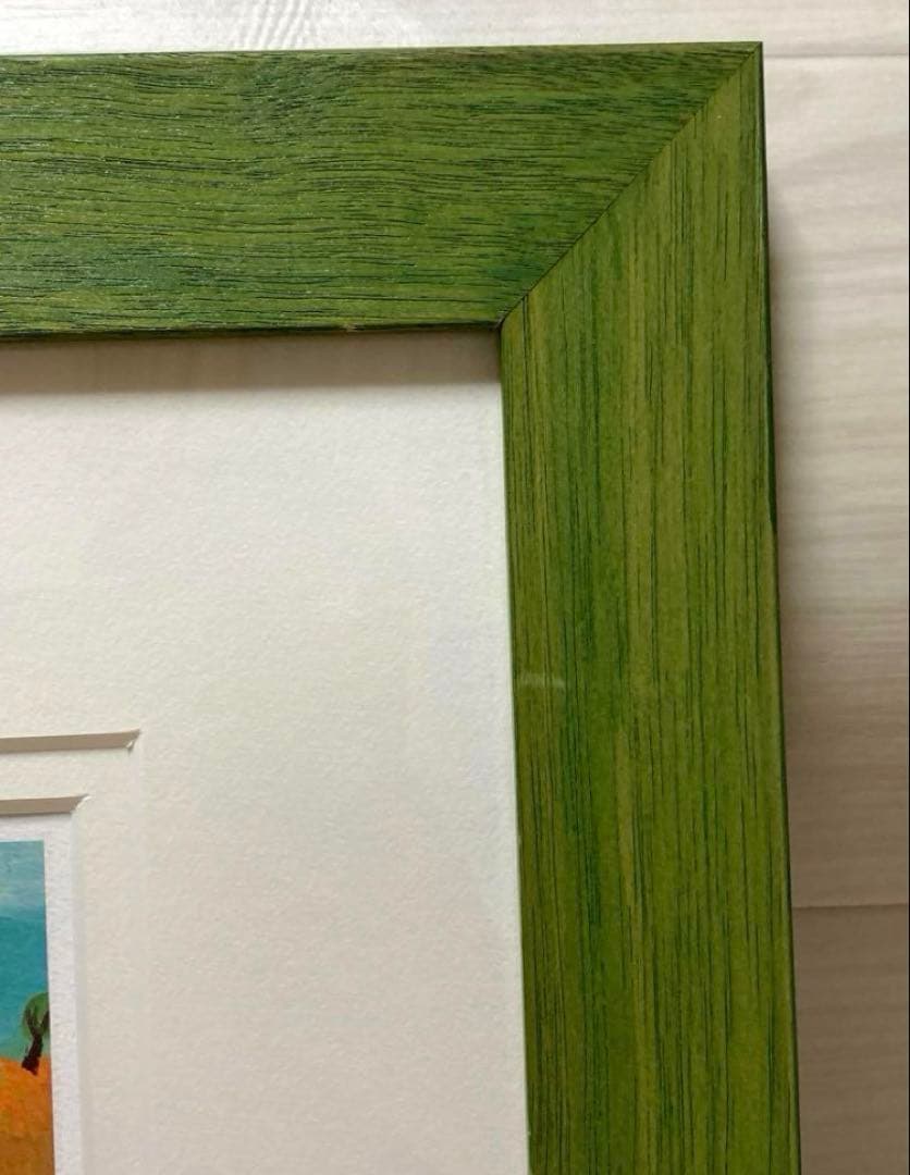 カレン ホイプティング　レモンの木の下で　ワニ　ジクレー