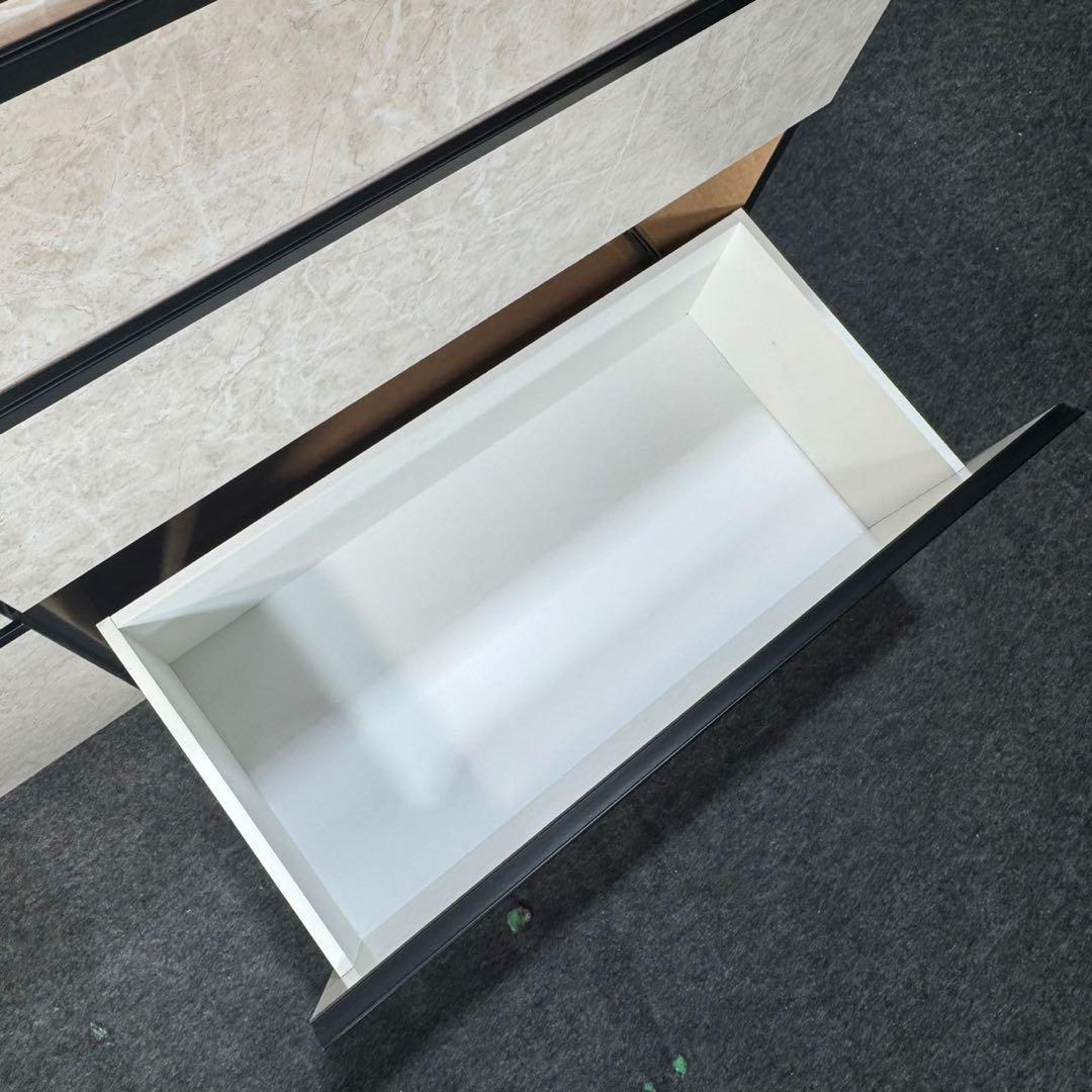 キッチンカウンター 幅120cm 食器棚 レンジ台 レンジボード d4082