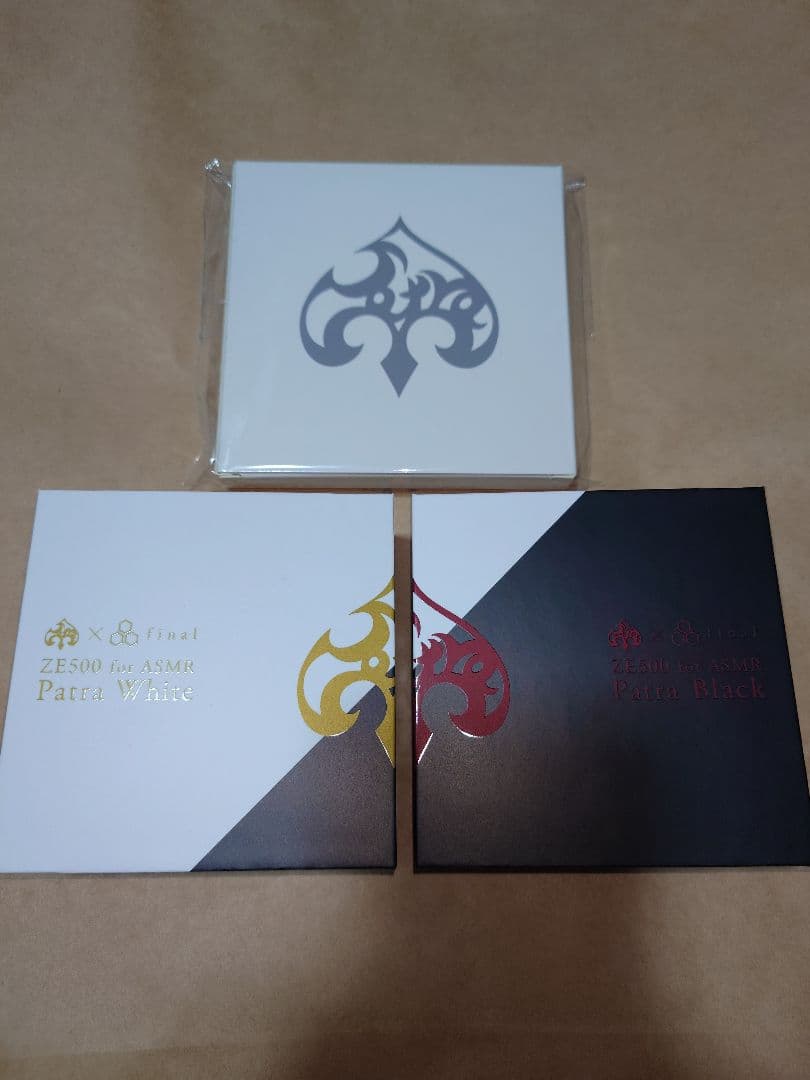 final ze500 for asmr パトラblack パトラwhite