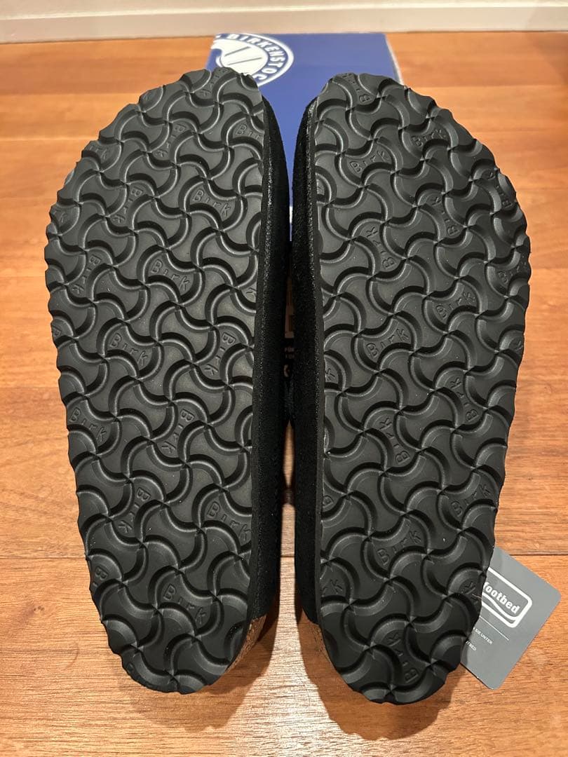 国内正規品BIRKENSTOCK BOSTON BLACK スエード 40