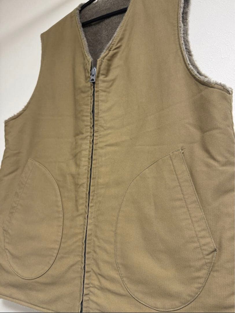 激レア❗️最高級アルパカ❗️ BUZZ RICKSON'S デッキベスト n-1