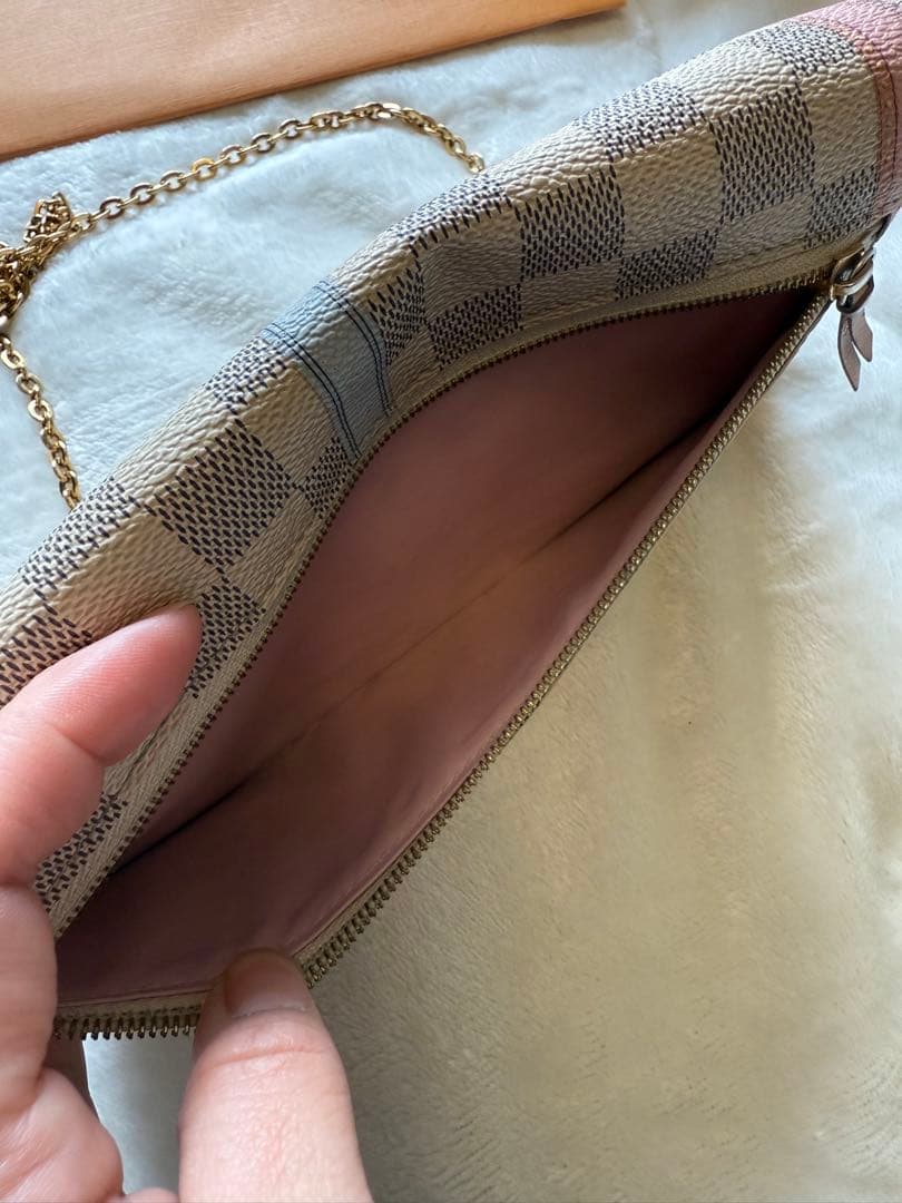 ルイヴィトンサマートランク ダミエ・アズール ポシェット・ウィークエンド