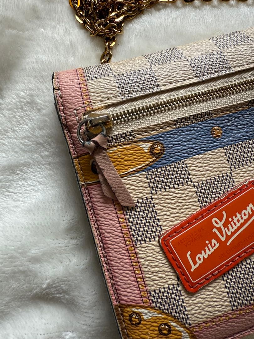 ルイヴィトンサマートランク ダミエ・アズール ポシェット・ウィークエンド