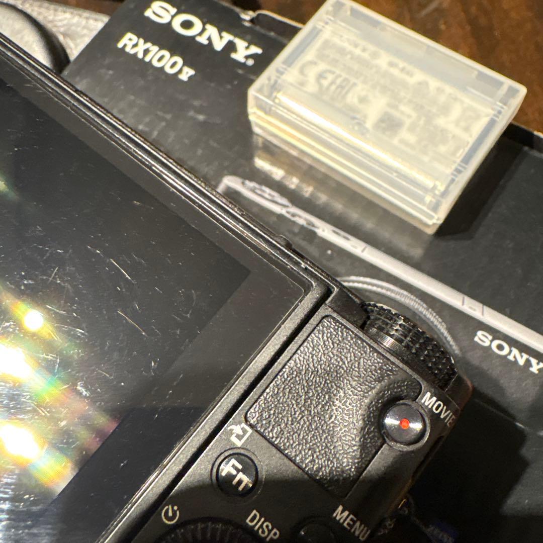 Sony RX100m5a コンパクトデジタルカメラ　おまけ多数！レザーケース付
