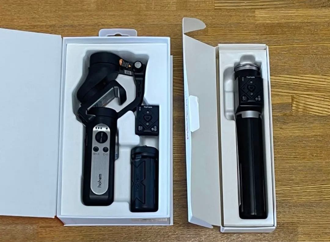 hohem X2．hohem RS01 セット ジンバル 自撮り棒 動画撮影