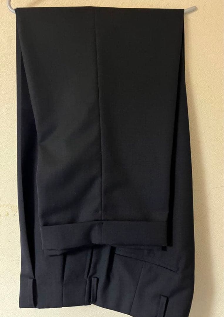 パンツ a.presse slub wool trousers 1 navy