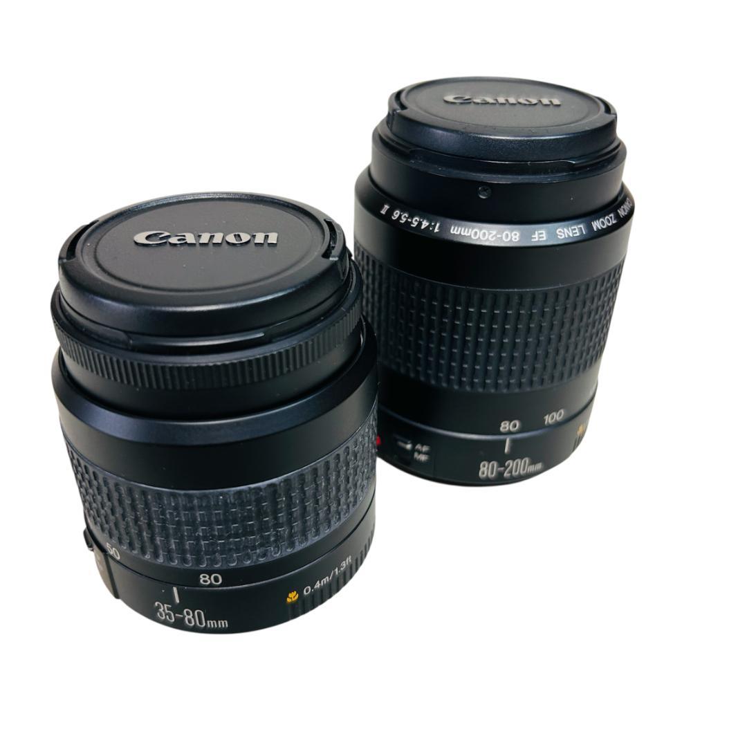 Canon EF 35-80mm 80-200mm ズームレンズ 2種セット