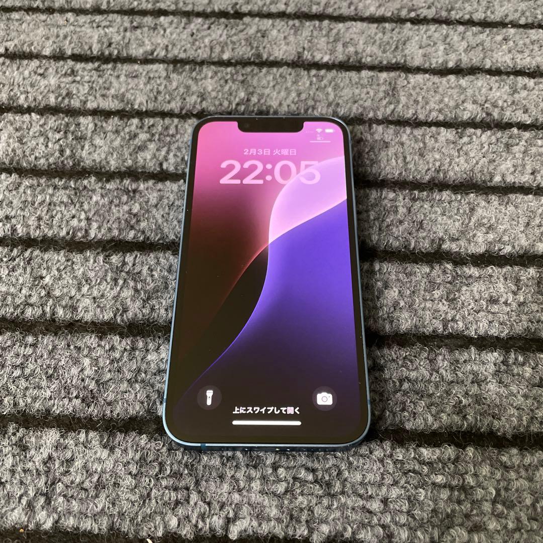 246 iPhone13 mini 256GB ブルー SIMフリー