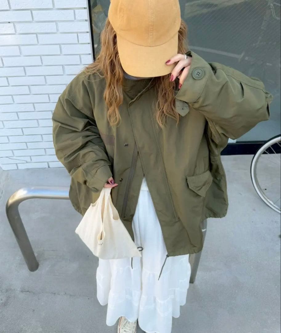 【新品】PICHI ★ ライナー付ミリタリーオーバーコート モッズコート　ピイチ