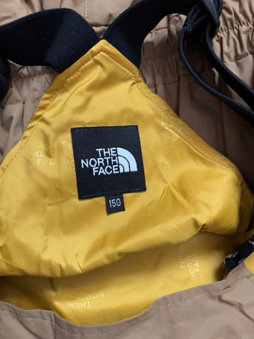 THE NORTH FACE スノーボードウェア 子ども用 ベージュ　男女兼用