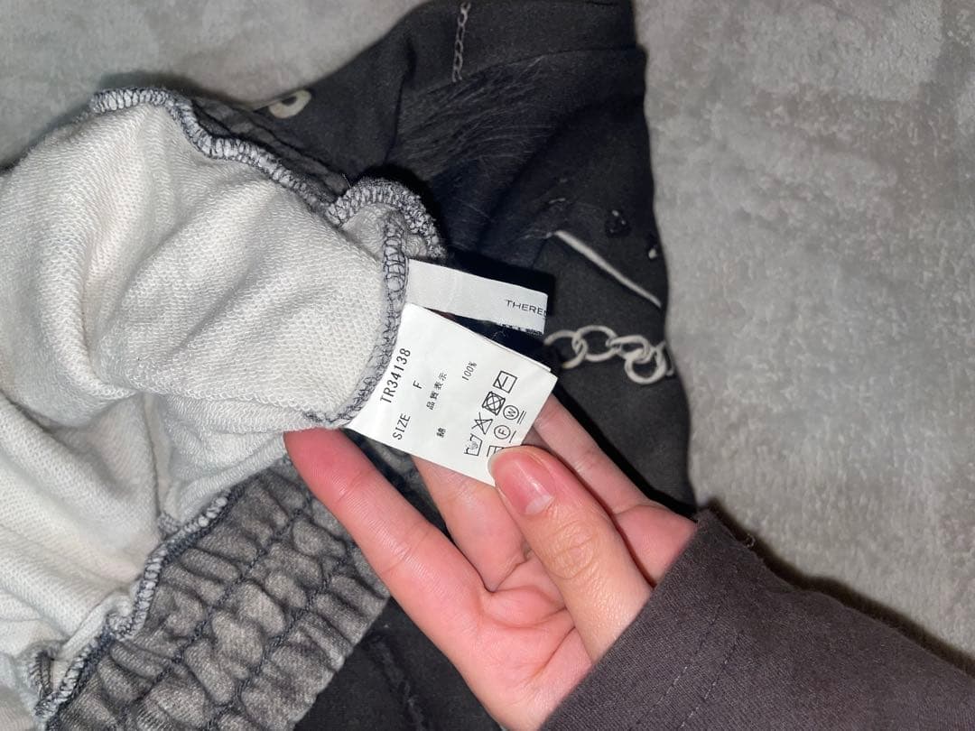 パンツ THEREDTHREAD S print sweat2 toys