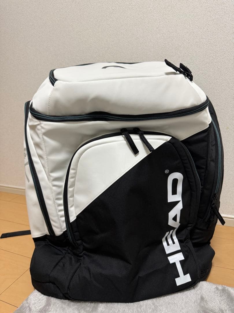 HEADスキーバッグ 黒/白/青