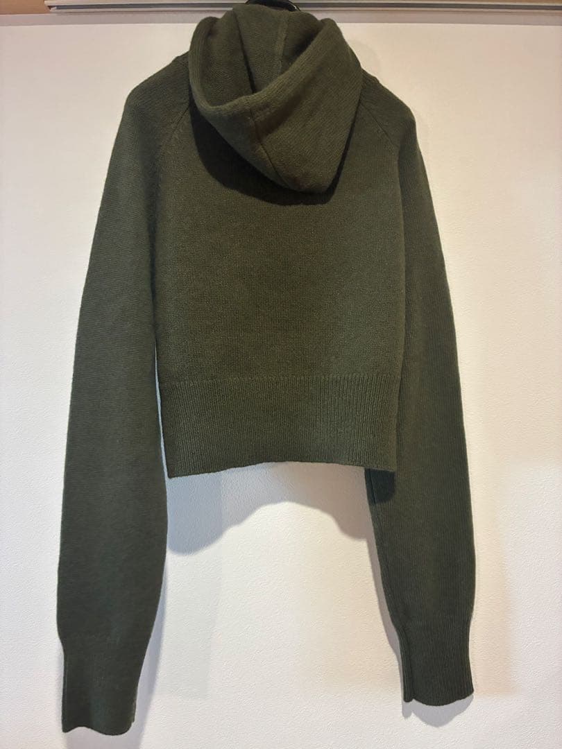 トップス short knit hoodie CLANE size2