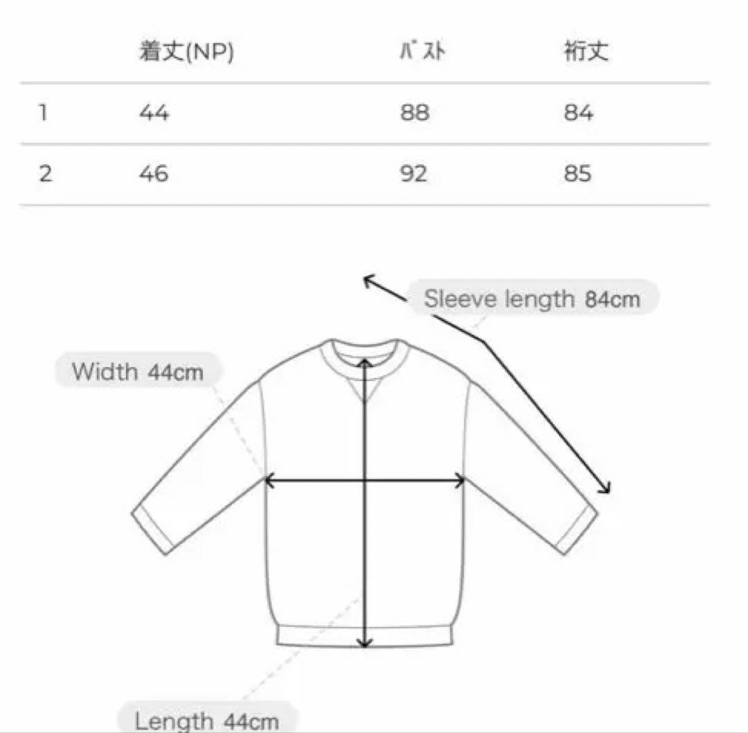 トップス short knit hoodie CLANE size2