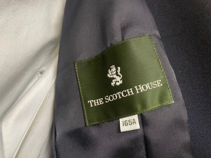 卒業式に女児スコッチハウススーツ（クリーニング済）