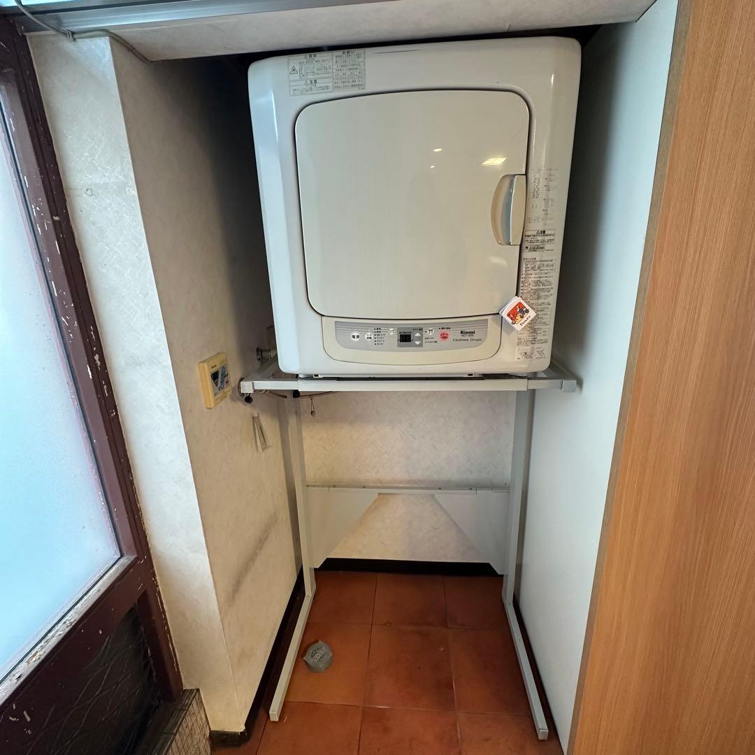 リンナイ 乾太くん ガス衣類乾燥機 RDT-50S 専用台付 引取限定 訳アリ