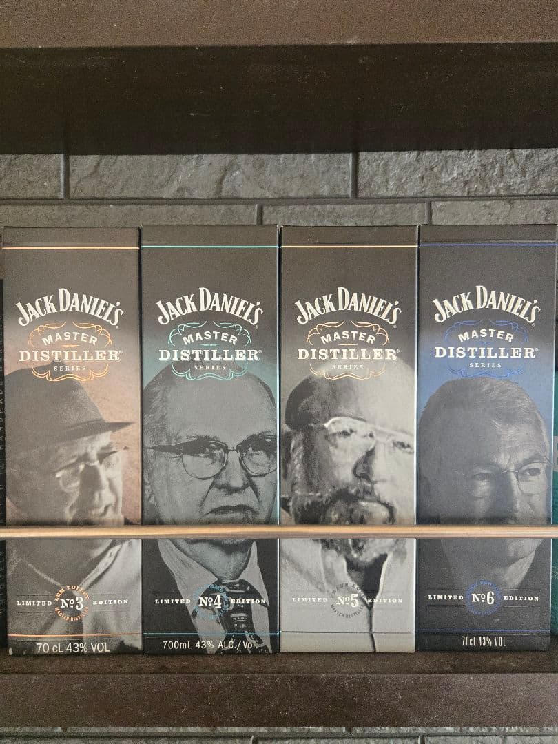 ジャックダニエル　マスターディスティラー４本セット