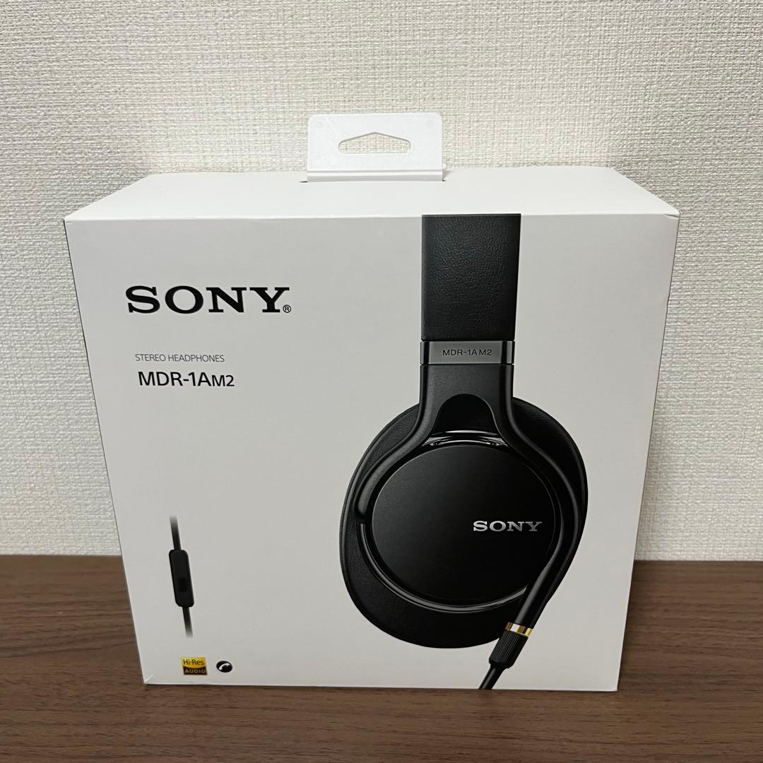 【未使用級✨️】SONY ヘッドフォン MDR-1AM2 ハイレゾ対応