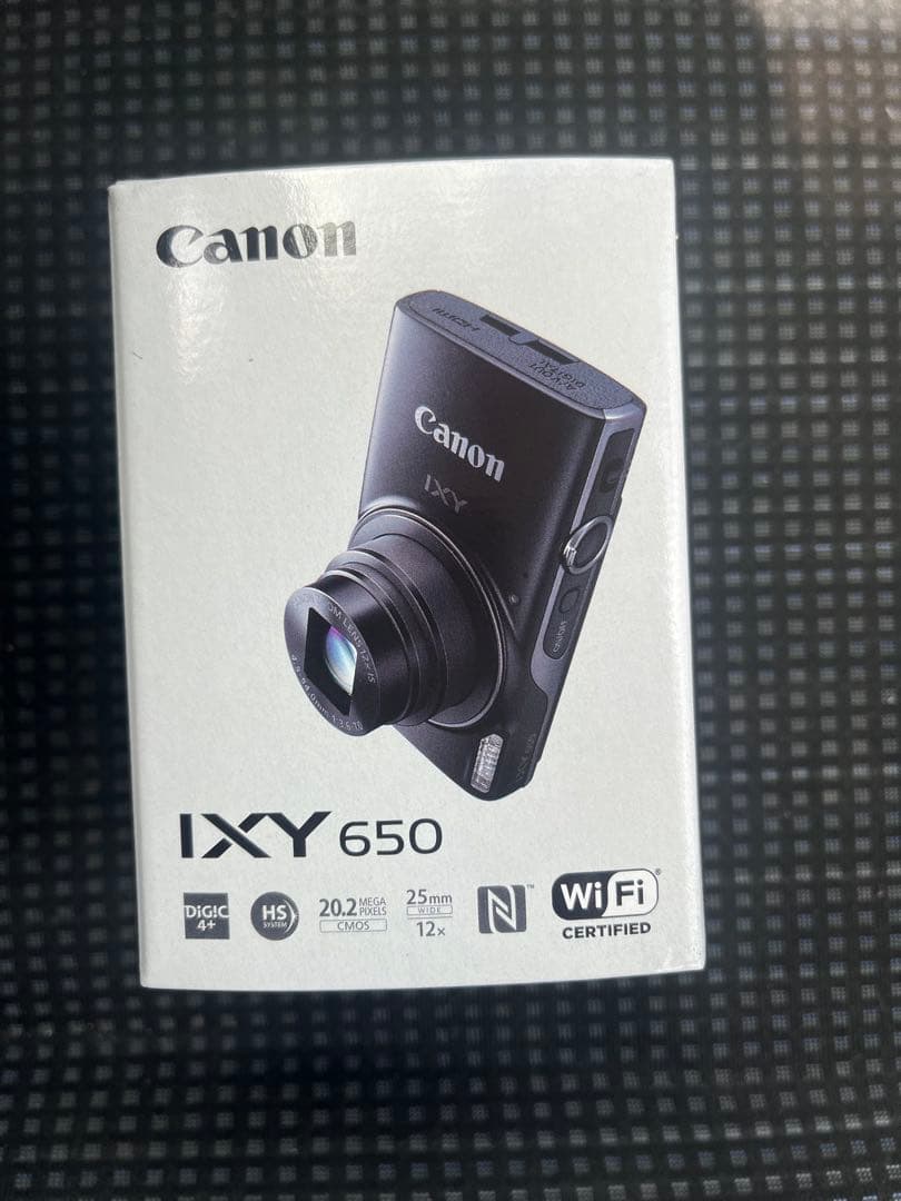 Canon IXY 650 BK コンパクトデジタルカメラ