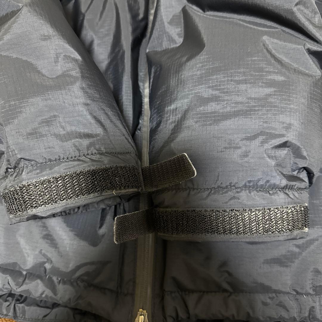 【美品・日本製】ナンガ オーロラテックス ダウンジャケット ブラック Lサイズ