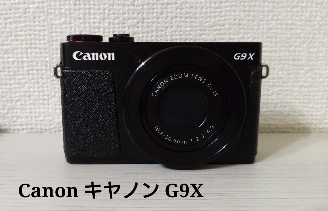 【動作確認済、美品】キャノン Canon G9X/ブラック コンデジ