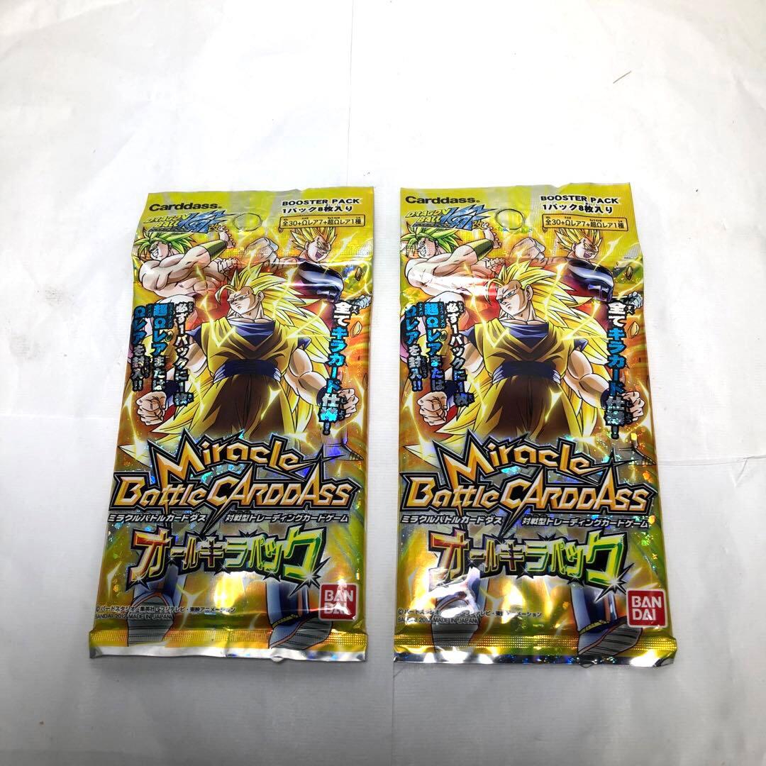 ミラクルバトルカードダス ドラゴンボール改 オールキラパック 4パック