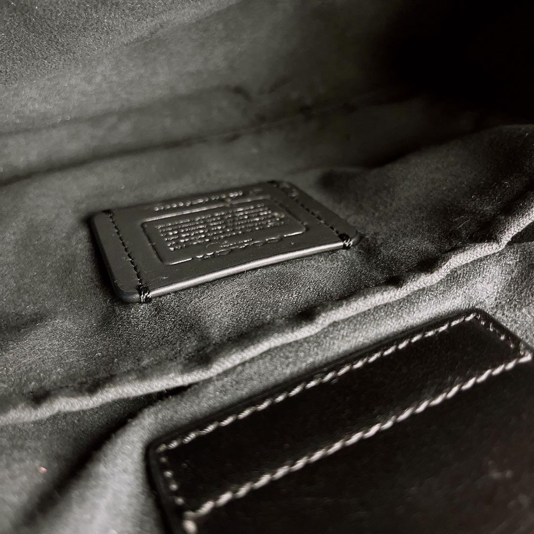 極美品☆COACHコーチ 2wayショルダーバッグ レザー ブラウン