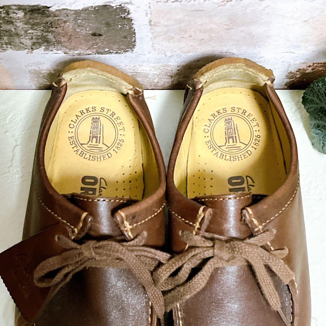 【Clarks クラークス】ナタリー ワラビー モカシン レザー 4.5 美品