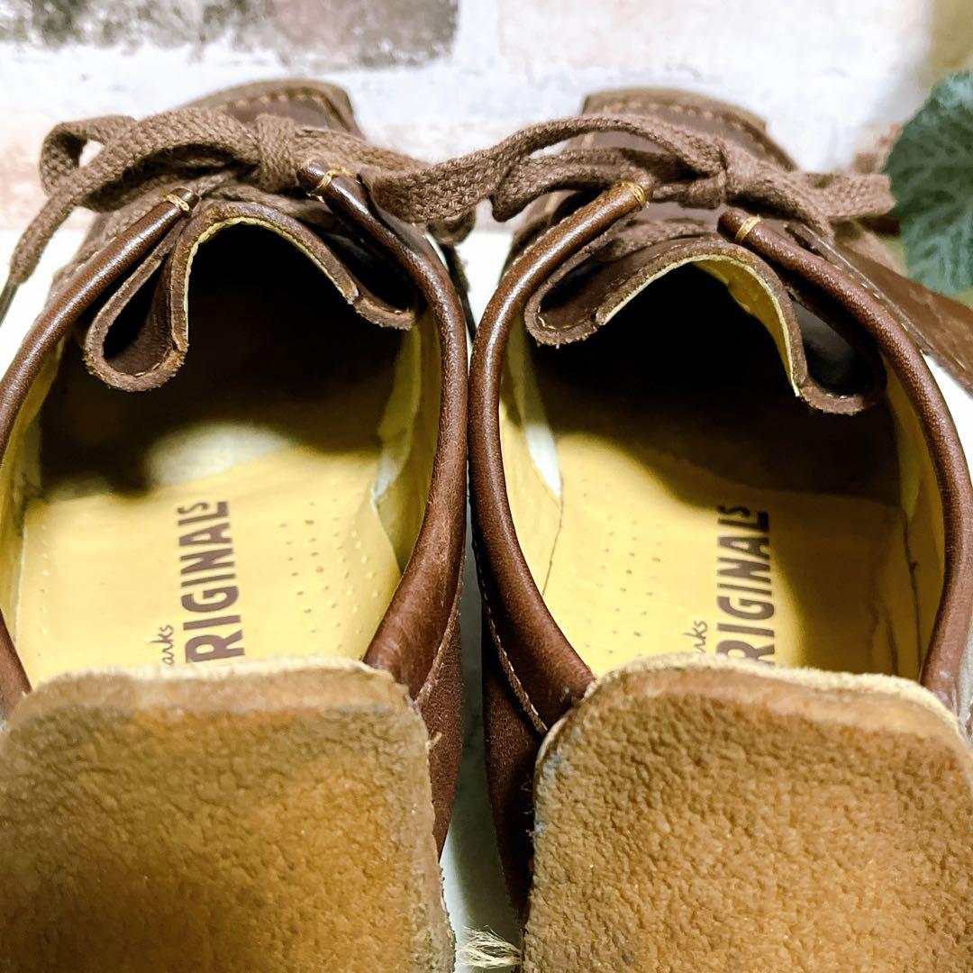 【Clarks クラークス】ナタリー ワラビー モカシン レザー 4.5 美品