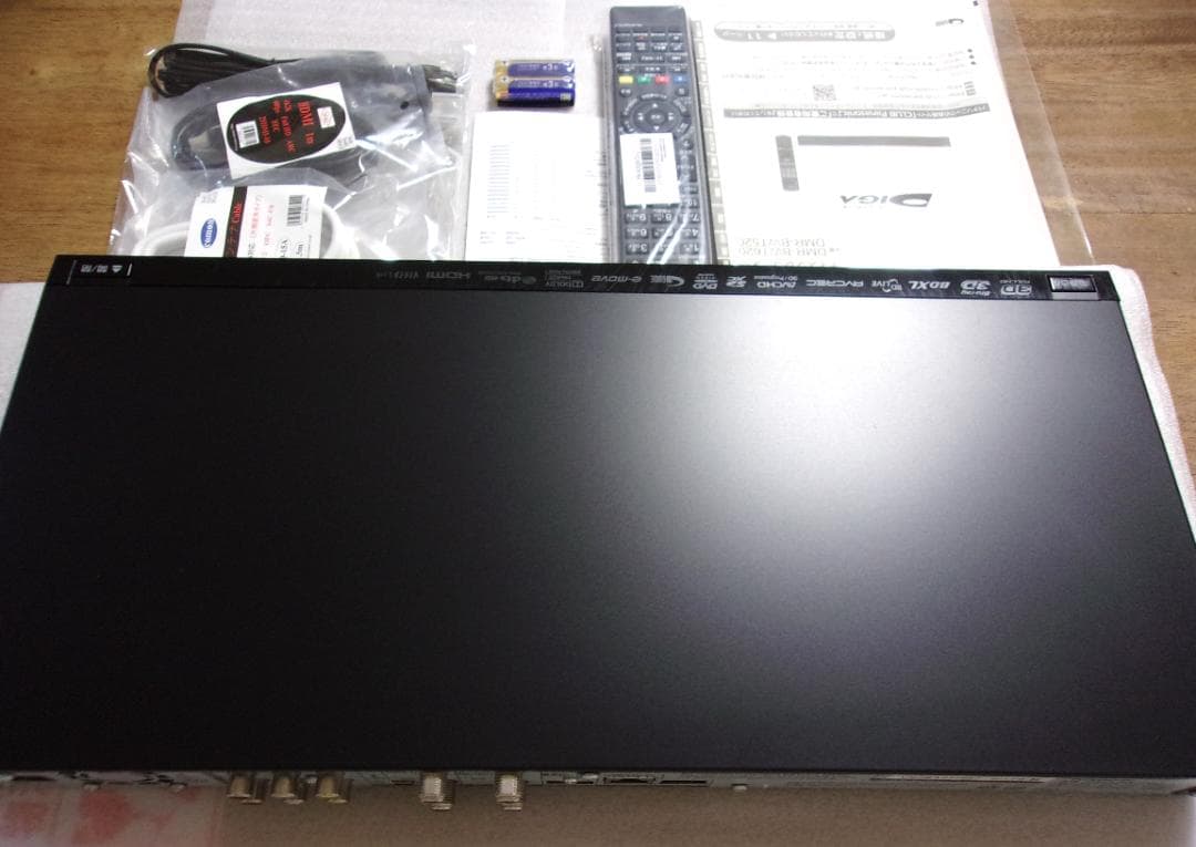 動作品/2TB HDD搭載パナソニックブルーレイレコーダーDMR-BWT620