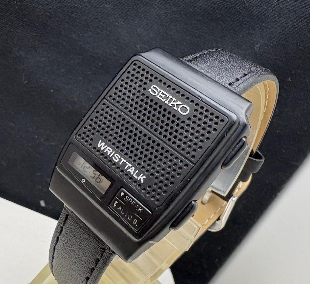 906/稼働 80年代 セイコー リストトーク デジタル LCD メンズ