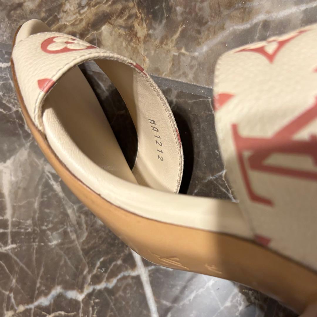 ルイヴィトン　シルエットミュール　37