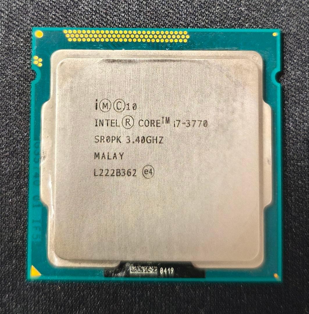 CPUまとめ売り　intel CORE i7 3770×3