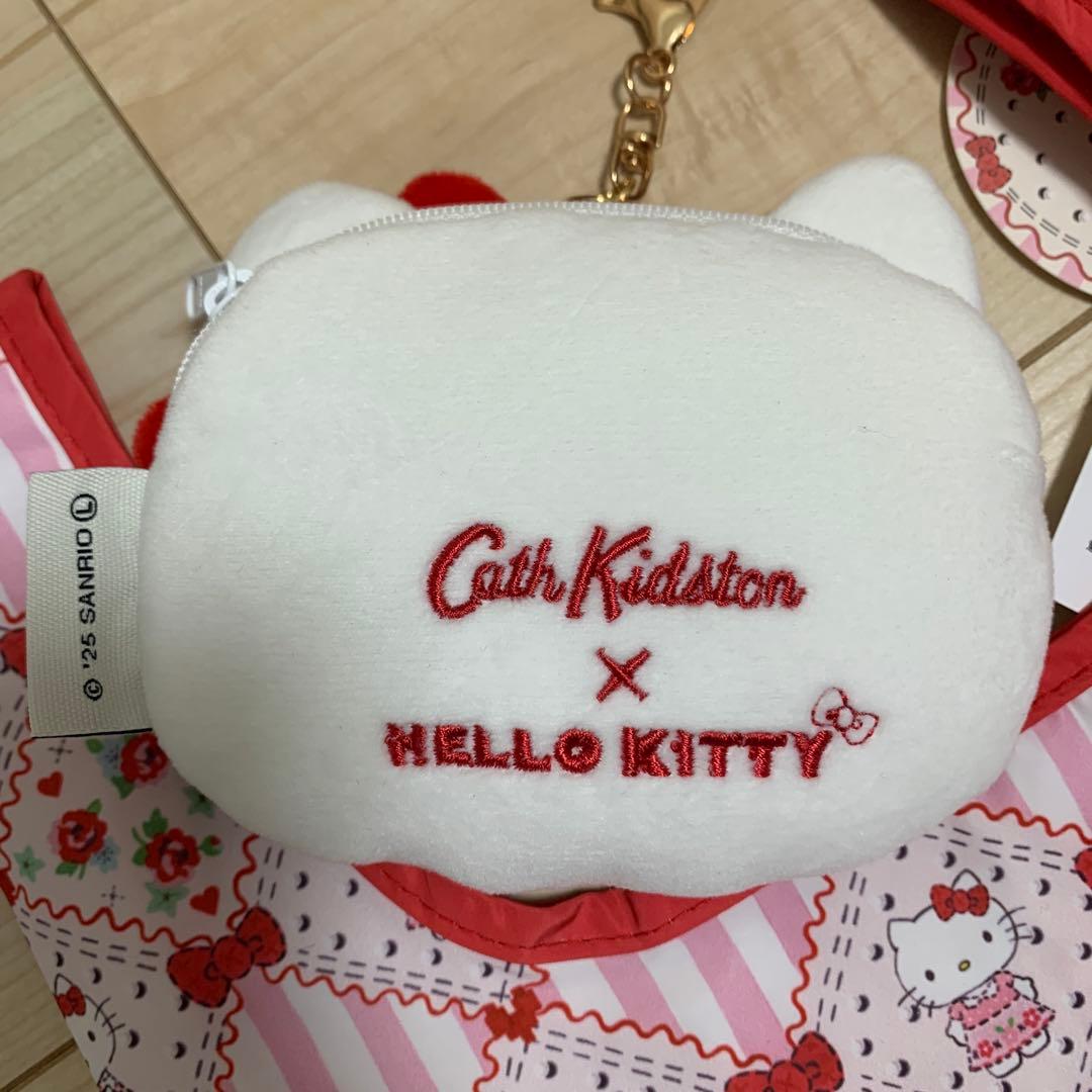 ★最終値下げ★キャスキッドソン　ハローキティ　エコバッグinフェイスポーチ