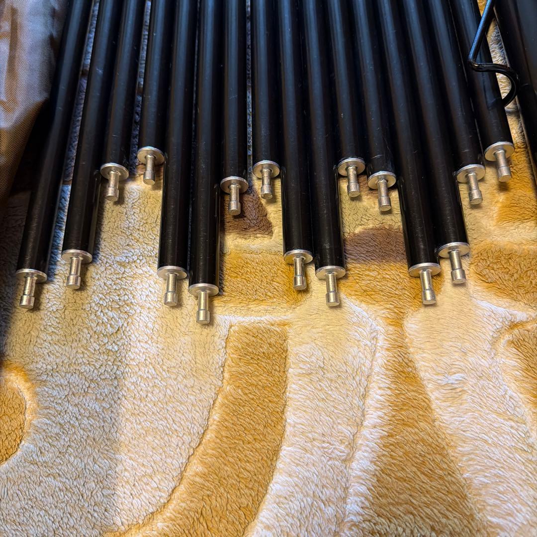 DOD タケノコテント2 専用マット2個+専用シート+ドレープ 中古美品セット