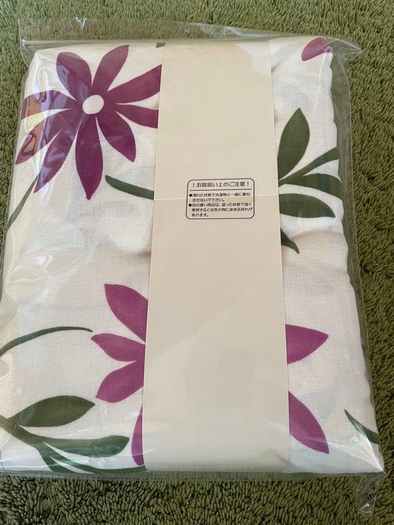 日本製【シビラ】綿100%2重ガーゼ　掛カバー　シングル　カンポ　ワイン