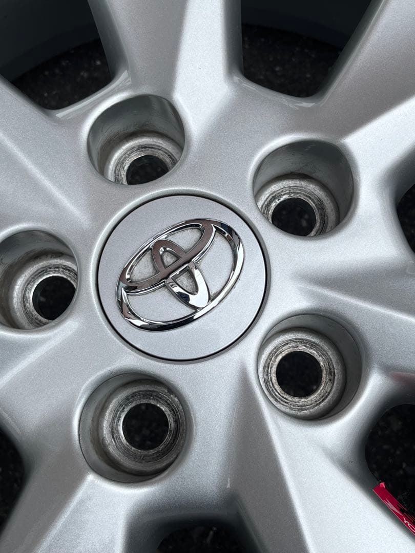 【引取限定】アルファード純正17インチホイール スタッドレスタイヤセット室内保管