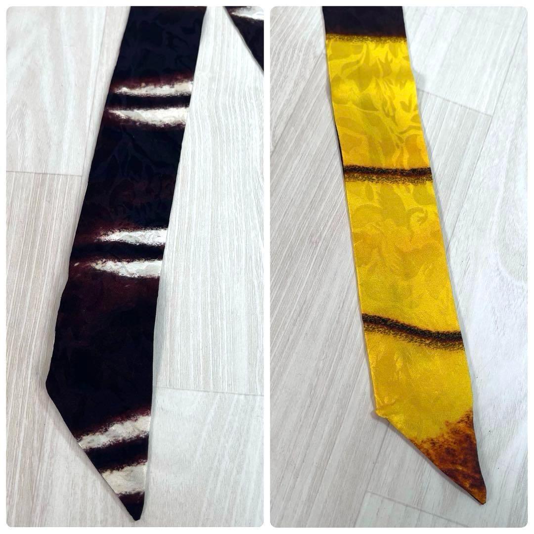 【美品】discord yohji yamamoto　ナロー スカーフ　19ss