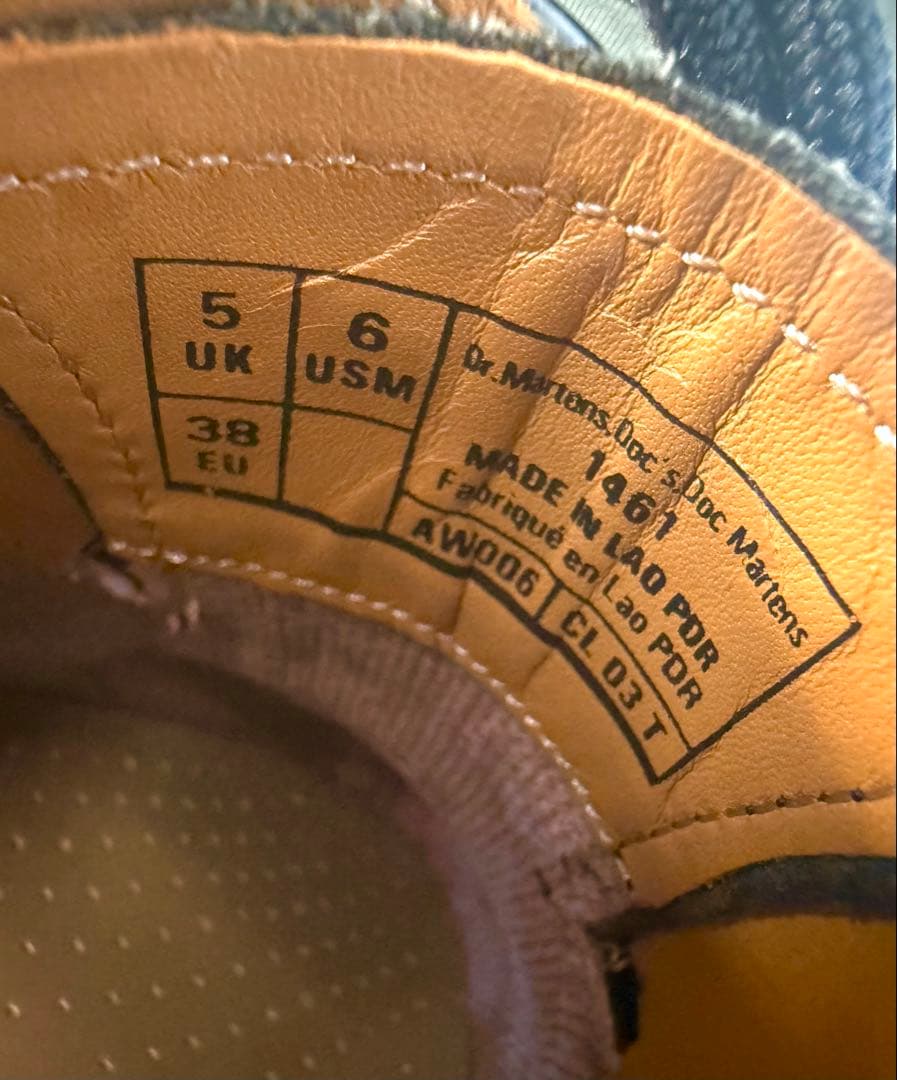 ☆値下げ　Dr. Martens ブラックレザー ローファー☆