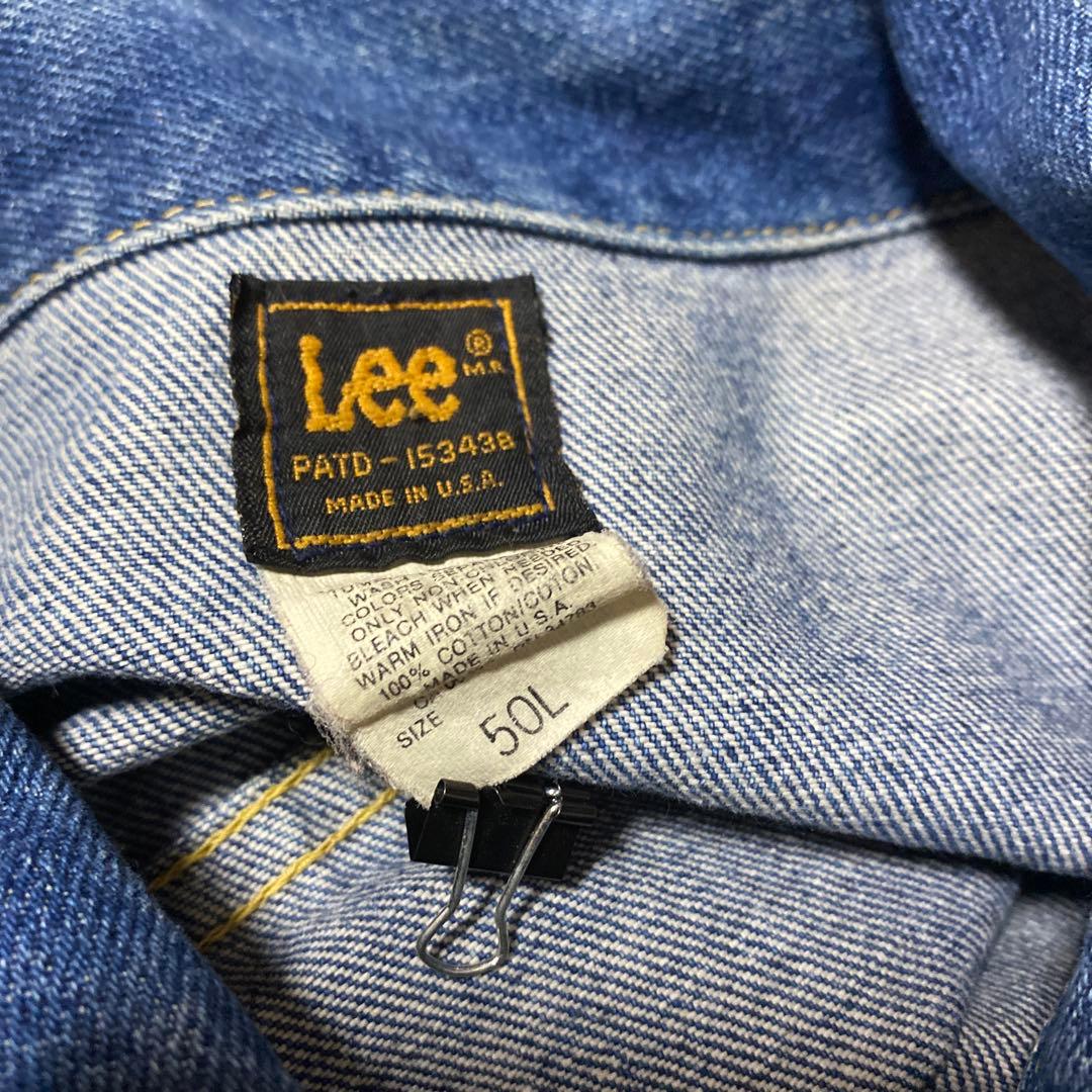 希少 レアサイズ 超ビッグ 50インチ LONG LEE 220 80s ロング